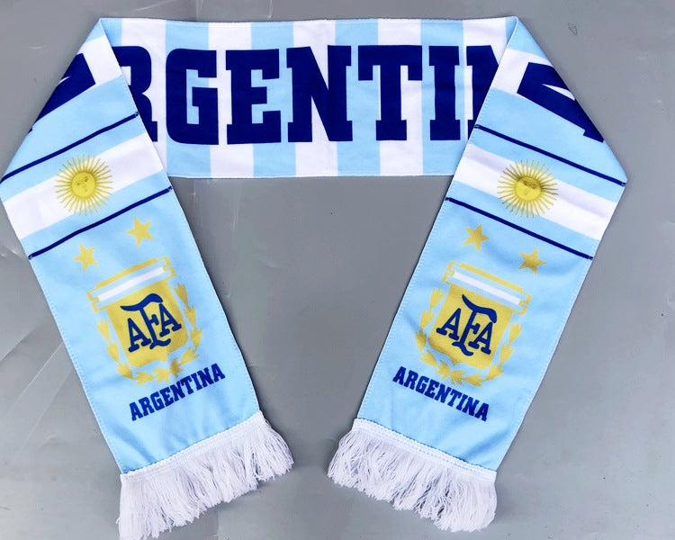 World Cup Fan Scarf - Hand Waving Scarf Cheer