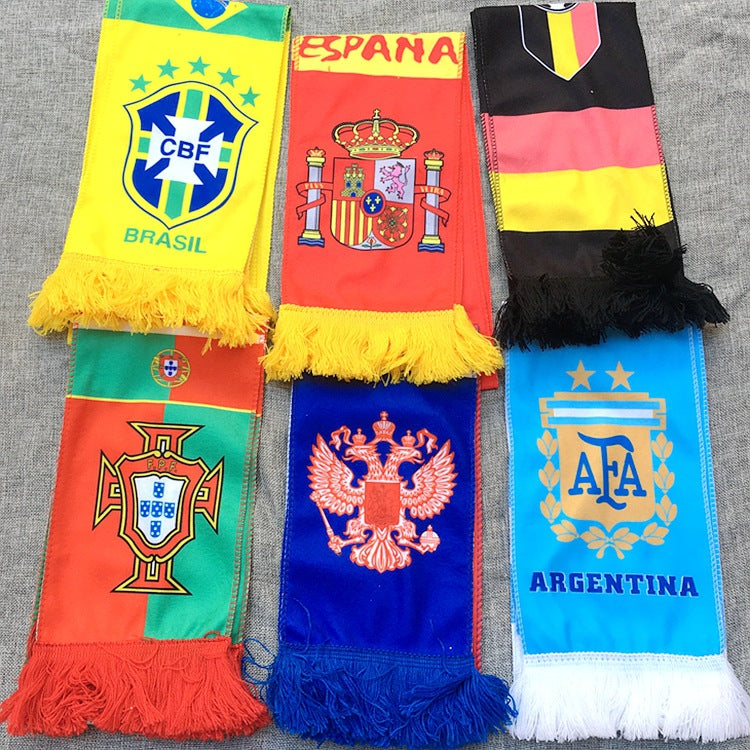World Cup Fan Scarf - Hand Waving Scarf Cheer