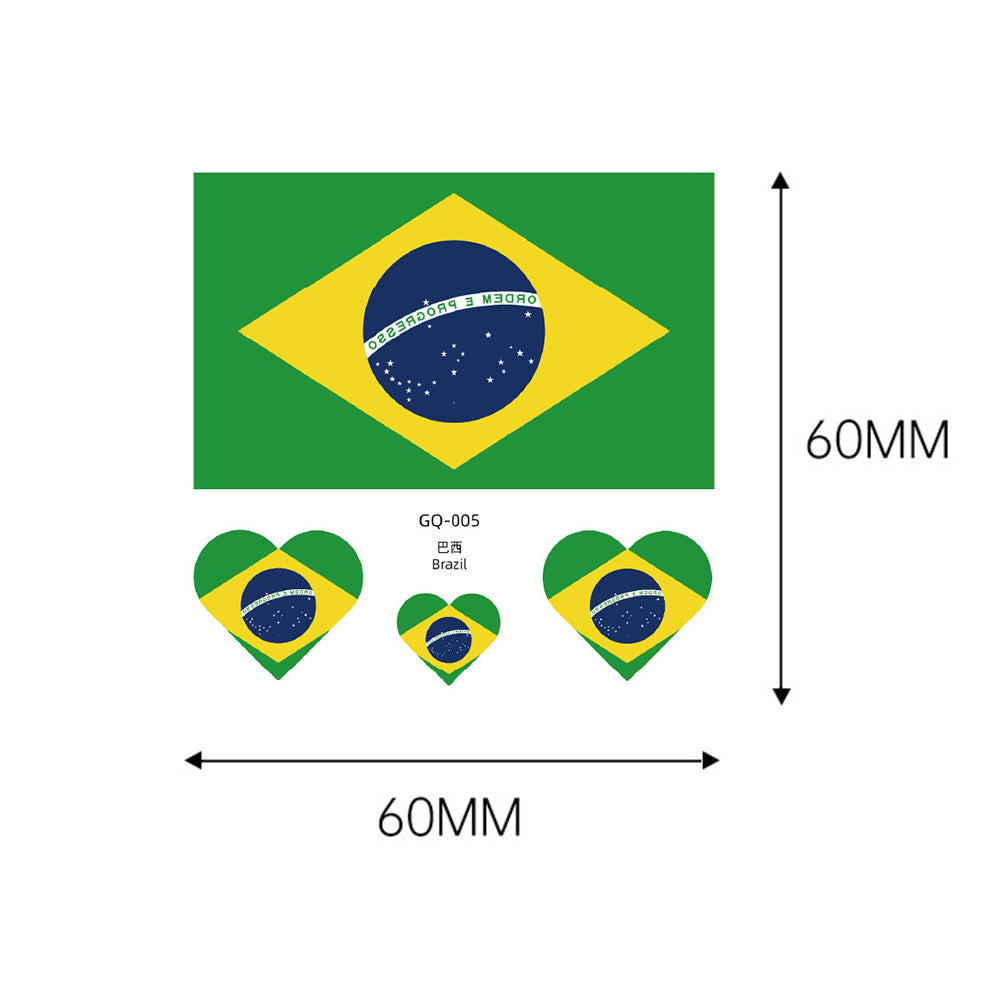 World Cup Temporary Tattoos